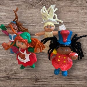 4 Cabbage Patch Happy Meal Toys
